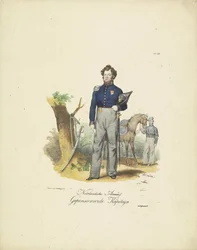 Pensionierter Kapitän, 1820-1825
