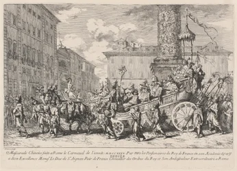 Chinesische Maskerade (Mascarade Chinoise faite à Rome)