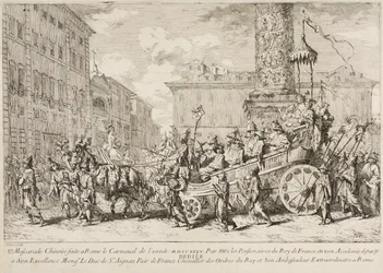 Die chinesische Maskerade, 1735