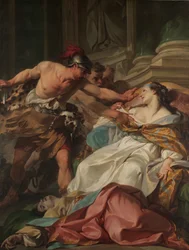 Der Tod der Harmonia, um 1740-41
