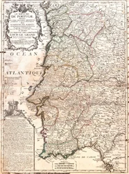Karte des Königreichs Portugal