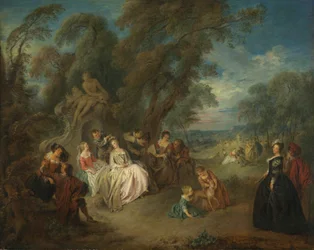 Fête Champêtre, ca. 1730