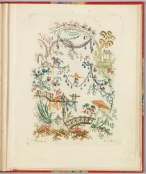 Ornamentales Design aus "Nouvelle suite de cahiers chinois a l