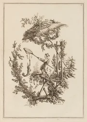 Tafel 11, aus "Suite de Douze Pêcheurs et Chasseurs"