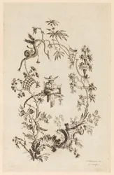 Tafel 5, aus "Ein neues Buch chinesischer Ornamente"