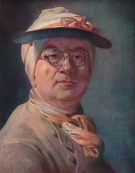 Selbstporträt mit Brille, 1775