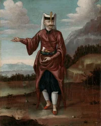 Ein Soldat der Janitscharen