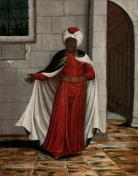 Der Kislar Aghassi, Oberhaupt der Schwarzen Eunuchen des Sultans