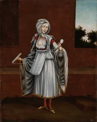 Frau von der Insel Kithnos (Thermia)