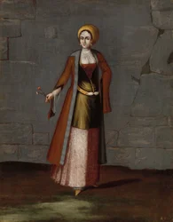 Frau von der Insel Tinos