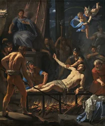 Das Martyrium des Heiligen Laurentius, ca. 1660