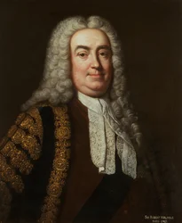Porträt von Sir Robert Walpole