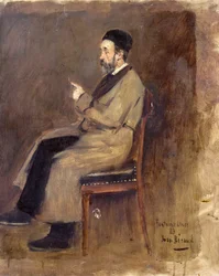 Porträt von J. J. Weiss (1827-1891)