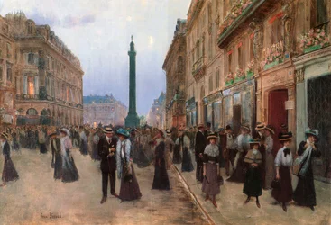 Rue de la Paix, Paris, 1907