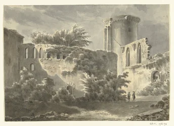 Ansicht des Innenhofs von Château de Botwel