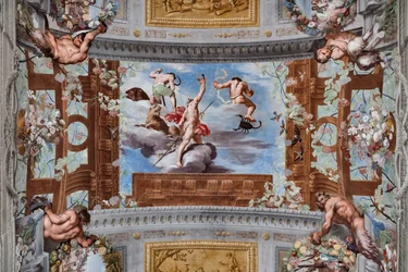 Bacchus platziert die Krone der Ariadne unter den Sternbildern