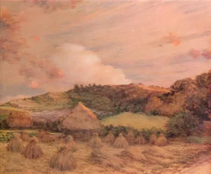 Die Heuhaufen, ca. 1885