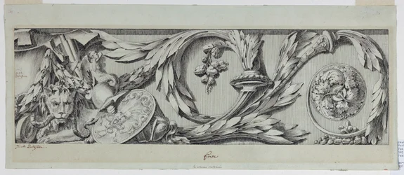 Fries mit Rinceau, 1775–80