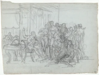 Timoleon wird von den Bürgern von Syrakus gedankt