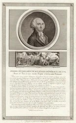 Porträt von Jerome Petion de Villeneuve