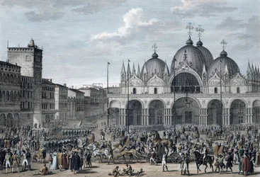 Der Einzug der Franzosen in Venedig, Floreal, Jahr 5 Mai 1797