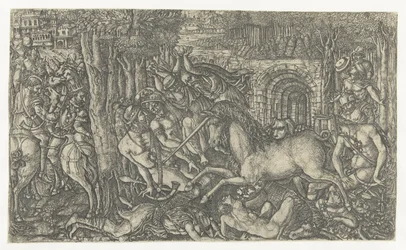 Der König flieht vor dem Einhorn