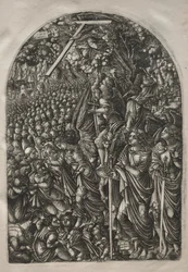 Die Apokalypse: Vier Engel halten die Winde zurück, 1546-1556