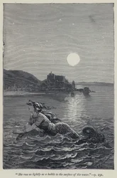"Sie stieg leicht wie eine Blase an die Wasseroberfläche"