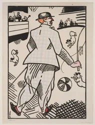 Clown mit Hunden
