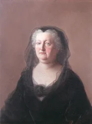 Elisabeth Christine von Braunschweig-Wolfenbüttel, Kaiserin von Deutschland (1691-1750), Ehefrau des Heiligen Römischen Kaisers Karl VI. (1685-1740) 1743-44