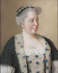 Porträt von Kaiserin Maria Theresia von Österreich 1717-1780, 1762