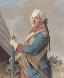 Porträt von Moritz, Graf von Sachsen