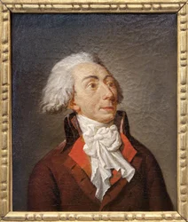 Porträt von Michel Lepeletier de Saint Fargeau (1760-1793), französischer Politiker und Anwalt, sehr aktiv als Mitglied der Konvention während der Revolution