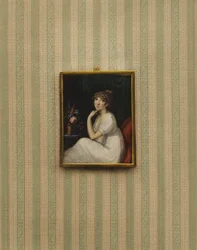Porträt von Königin Caroline, Ehefrau von König George IV