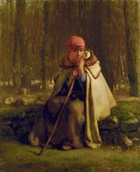 Sitzende Schäferin, ca. 1852