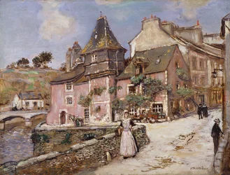 Bretonische Stadtszene