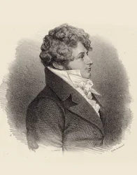 Porträt des Pianisten und Komponisten Daniel Steibelt 1765-1823, 1834