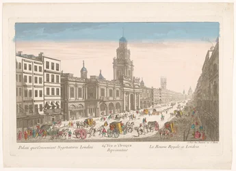 Ansicht der Royal Exchange in London