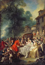 Das Jagdessen, 1737