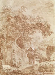 Eingang zum Fontanone, Villa d