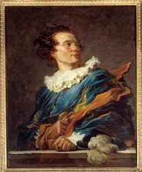 Fantasiefigur: Porträt des Abtes Richard de Saint-Non (1727-1791), Mäzen, Intellektueller und Humanist der Aufklärung