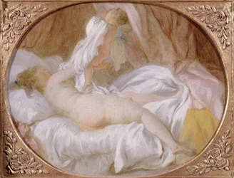 Das Hemd entfernt oder Die Dame zieht sich aus, vor 1778