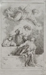 Die Jünger am Grab, 1764