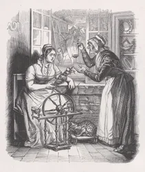 Der Kriegsgefangene aus den Gesammelten Werken von Béranger, 1836