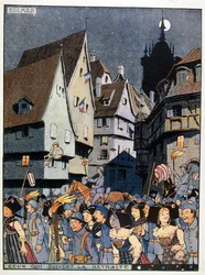 Französische Feierlichkeiten zur Rückkehr des Elsass nach Frankreich