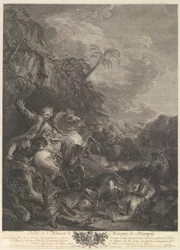 Die Tigerjagd, 18. Jahrhundert