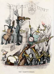 Dampfkonzert, 1844