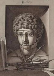 Frontispiz der Neuen Methode angewandt auf die elementaren Prinzipien des Zeichnens, 1792