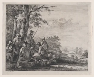 Rastende Bauern, 1803
