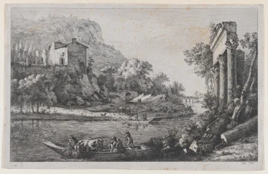 Flussüberquerung, 1796